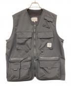 CarHarttカーハート）の古着「フィッシングベスト」｜ブラック
