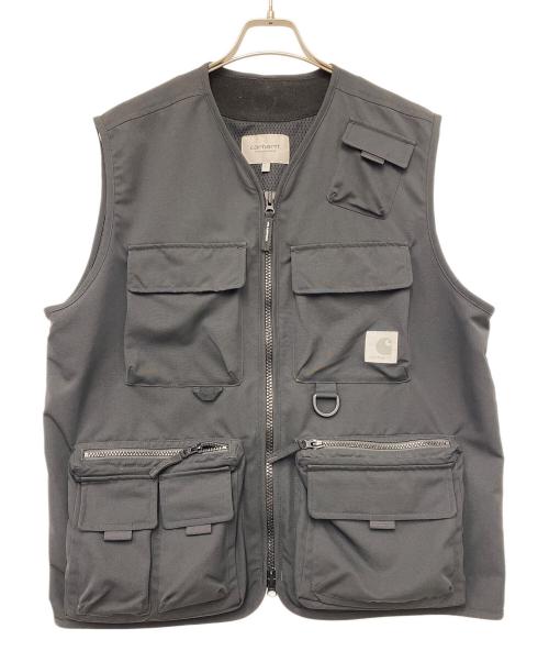 CarHartt（カーハート）CarHartt (カーハート) フィッシングベスト ブラック サイズ:Lの古着・服飾アイテム