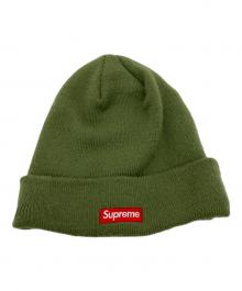 SUPREME×New Era（シュプリーム×ニューエラ）の古着「ニット帽」｜グリーン