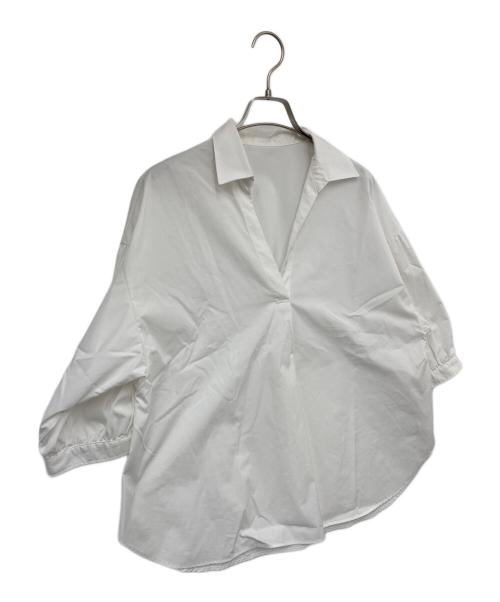 FRAMeWORK（フレームワーク）FRAMeWORK (フレームワーク) 半袖ブラウス ホワイト サイズ:Freeの古着・服飾アイテム