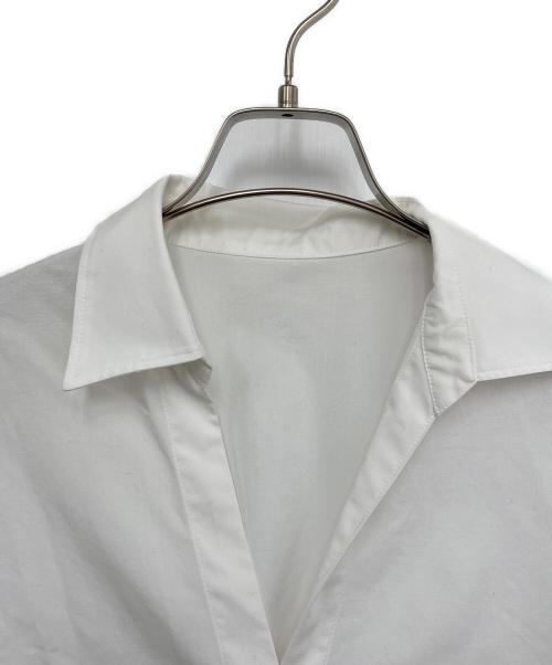 FRAMeWORK（フレームワーク）FRAMeWORK (フレームワーク) 半袖ブラウス ホワイト サイズ:Freeの古着・服飾アイテム