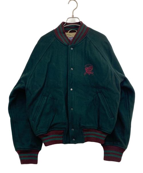 POLO RALPH LAUREN（ポロ・ラルフローレン）POLO RALPH LAUREN (ポロ・ラルフローレン) スタジャン グリーン サイズ:Ｌの古着・服飾アイテム