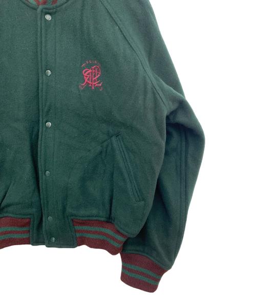 POLO RALPH LAUREN（ポロ・ラルフローレン）POLO RALPH LAUREN (ポロ・ラルフローレン) スタジャン グリーン サイズ:Ｌの古着・服飾アイテム