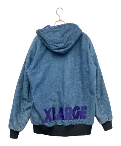 X-LARGE（エクストララージ）X-LARGE (エクストララージ) 中綿ジャケット ブルー サイズ:Ｌの古着・服飾アイテム
