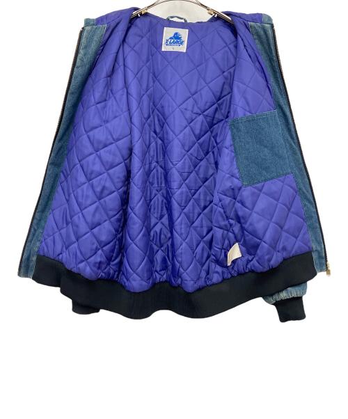 X-LARGE（エクストララージ）X-LARGE (エクストララージ) 中綿ジャケット ブルー サイズ:Ｌの古着・服飾アイテム