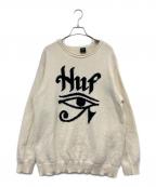HUFハフ）の古着「厚手ニット」｜ベージュ