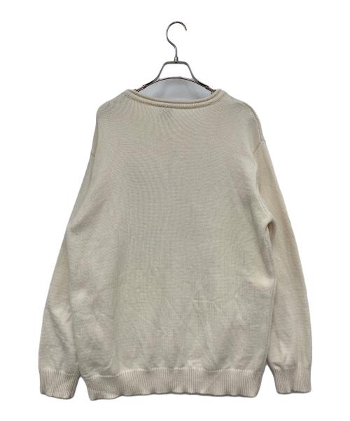 HUF（ハフ）HUF (ハフ) 厚手ニット ベージュ サイズ:Ｌの古着・服飾アイテム