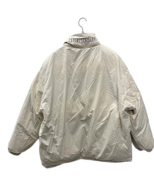 PERUSHU（ペルーシュ）PERUSHU (ペルーシュ) リバーSブル中綿ジャケット ネイビー×ベージュ サイズ:Ｌ 未使用品の古着・服飾アイテム