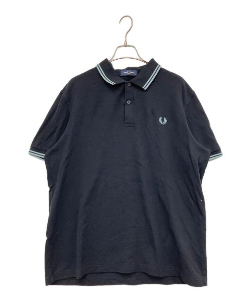 FRED PERRY（フレッドペリー）FRED PERRY (フレッドペリー) ポロシャツ ブラック サイズ:XLの古着・服飾アイテム