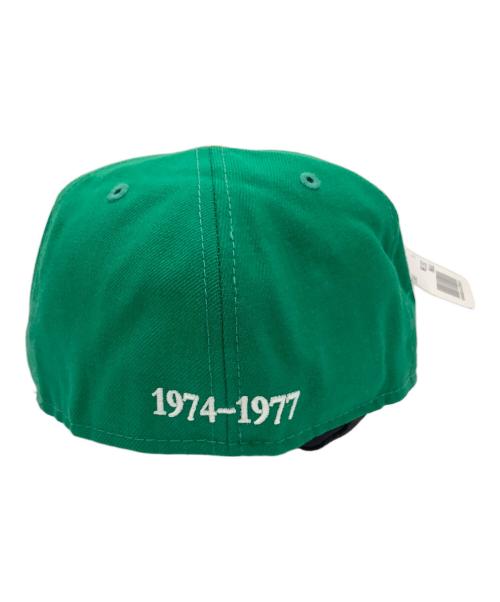 New Era（ニューエラ）New Era (ニューエラ) キャップ グリーン×オレンジ サイズ:71/8 未使用品の古着・服飾アイテム