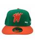 New Era (ニューエラ) キャップ グリーン×オレンジ サイズ:71/8 未使用品：12000円