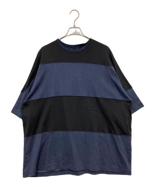 jeans factory（ジーンズファクトリー）jeans factory (ジーンズファクトリー) Name. (ネーム) 半袖カットソー ネイビー 未使用品の古着・服飾アイテム