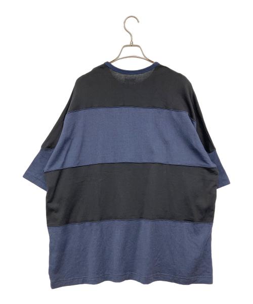 jeans factory（ジーンズファクトリー）jeans factory (ジーンズファクトリー) Name. (ネーム) 半袖カットソー ネイビー 未使用品の古着・服飾アイテム