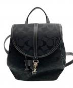 COACHコーチ）の古着「リュック」｜ブラック