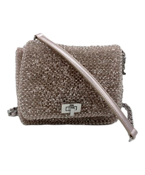 ANTEPRIMA（アンテプリマ）ANTEPRIMA (アンテプリマ) ワイヤーショルダーバッグ ピンクの古着・服飾アイテム