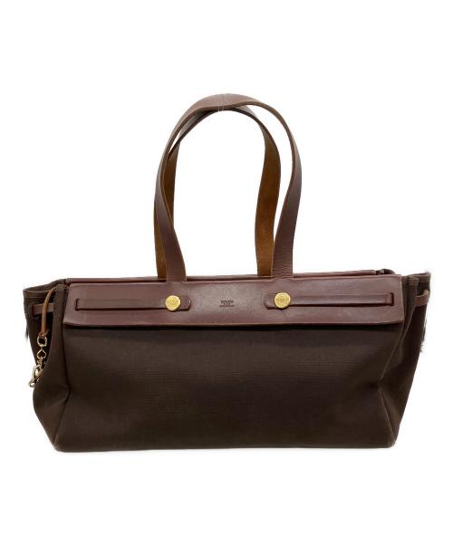 HERMES（エルメス）HERMES (エルメス) エールバッグ カバスMMトートバッグ ブラウンの古着・服飾アイテム