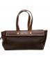 HERMES (エルメス) トートバッグ ブラウン：50000円