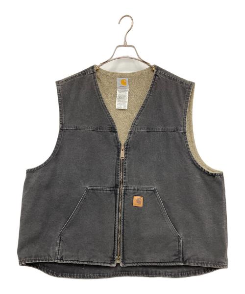 CarHartt（カーハート）CarHartt (カーハート) ダックベスト グレー サイズ:2XLの古着・服飾アイテム