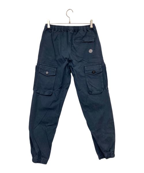 STONE ISLAND（ストーンアイランド）STONE ISLAND (ストーンアイランド) カーゴパンツ ネイビー サイズ:Ｍの古着・服飾アイテム