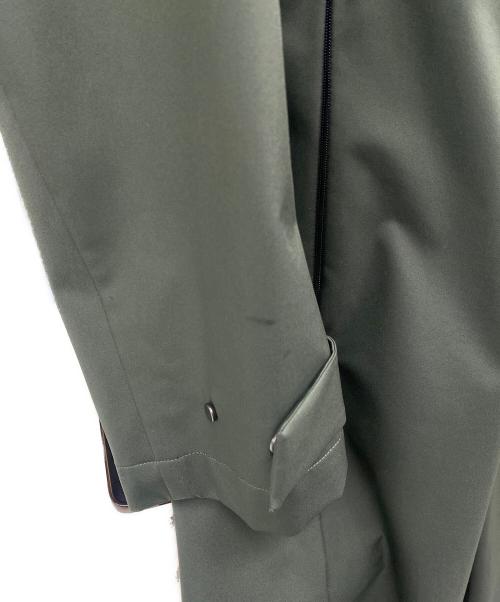 DESCENTE（デサント）DESCENTE (デサント) ステンカラーコート グリーン サイズ:Ｌの古着・服飾アイテム