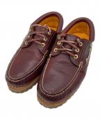Timberlandティンバーランド）の古着「ボートシューズ」｜ブラウン