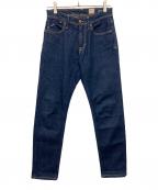 YANUKヤヌーク）の古着「デニムパンツ」｜ネイビー