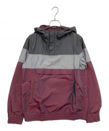 ATTACHMENT（アタッチメント）の古着「アノラックパーカー」｜グレー×ボルドー