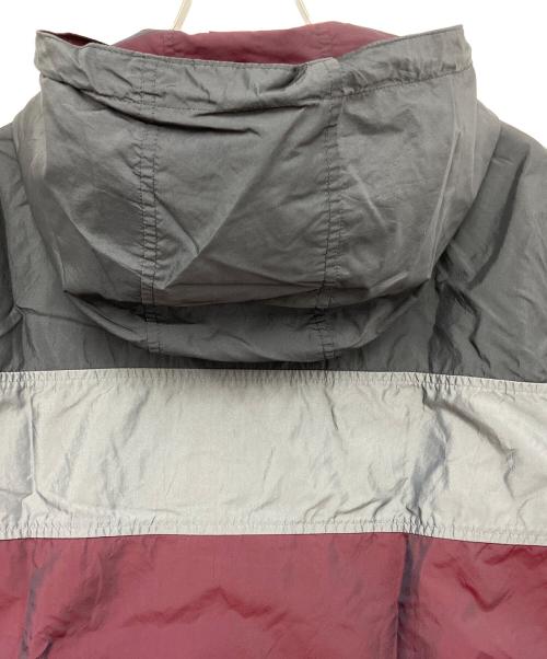 ATTACHMENT（アタッチメント）ATTACHMENT (アタッチメント) アノラックパーカー グレー×ボルドー サイズ:2の古着・服飾アイテム