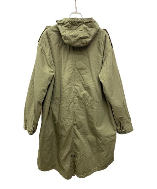 HOUSTON（ヒューストン）HOUSTON (ヒューストン) ライナー付モッズコート オリーブ サイズ:XSの古着・服飾アイテム