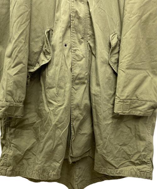 HOUSTON（ヒューストン）HOUSTON (ヒューストン) ライナー付モッズコート オリーブ サイズ:XSの古着・服飾アイテム