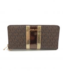 MICHAEL KORS（マイケル・コース）の古着「長財布」｜ブラウン