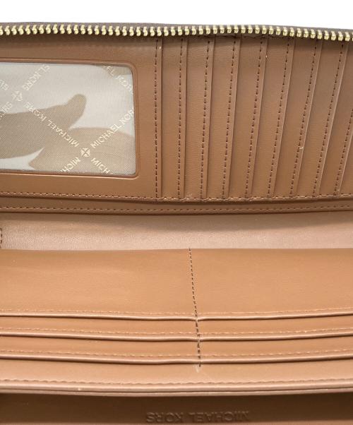 MICHAEL KORS（マイケル・コース）MICHAEL KORS (マイケル・コース) 長財布 ブラウンの古着・服飾アイテム