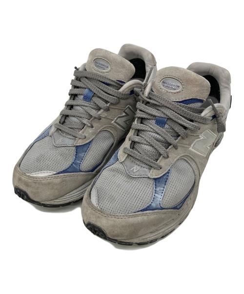 NEW BALANCE（ニューバランス）NEW BALANCE (ニューバランス) ローカットスニーカー グレー×ブルー サイズ:26.5cmの古着・服飾アイテム