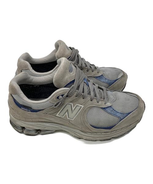 NEW BALANCE（ニューバランス）NEW BALANCE (ニューバランス) ローカットスニーカー グレー×ブルー サイズ:26.5cmの古着・服飾アイテム