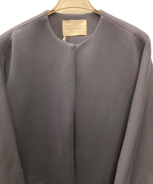 Mila Owen（ミラオーウェン）Mila Owen (ミラオーウェン) ノーカラーコート ネイビー サイズ:FREE 未使用品の古着・服飾アイテム