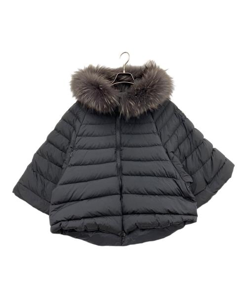 TATRAS（タトラス）TATRAS (タトラス) リバーシブルダウンポンチョ ブラック サイズ:03の古着・服飾アイテム