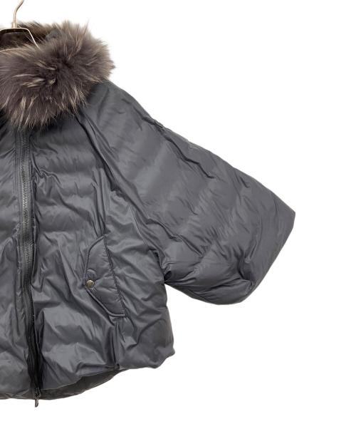 TATRAS（タトラス）TATRAS (タトラス) リバーシブルダウンポンチョ ブラック サイズ:03の古着・服飾アイテム