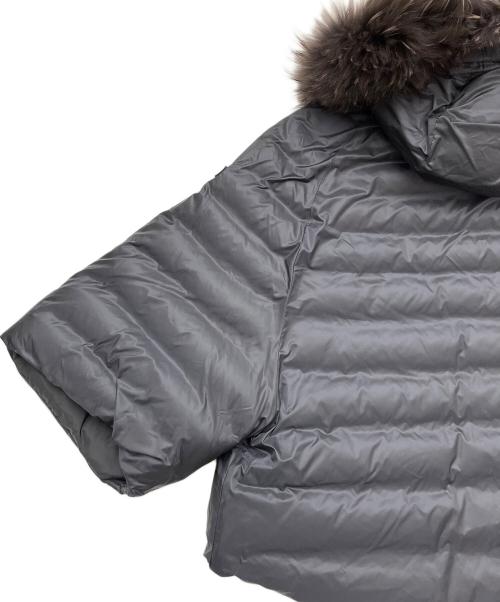 TATRAS（タトラス）TATRAS (タトラス) リバーシブルダウンポンチョ ブラック サイズ:03の古着・服飾アイテム