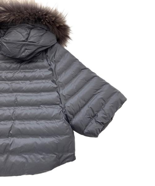 TATRAS（タトラス）TATRAS (タトラス) リバーシブルダウンポンチョ ブラック サイズ:03の古着・服飾アイテム