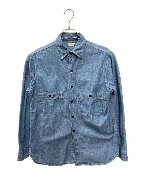WAREHOUSE（ウエアハウス）WAREHOUSE (ウエアハウス) 長袖シャツ インディゴ サイズ:36の古着・服飾アイテム