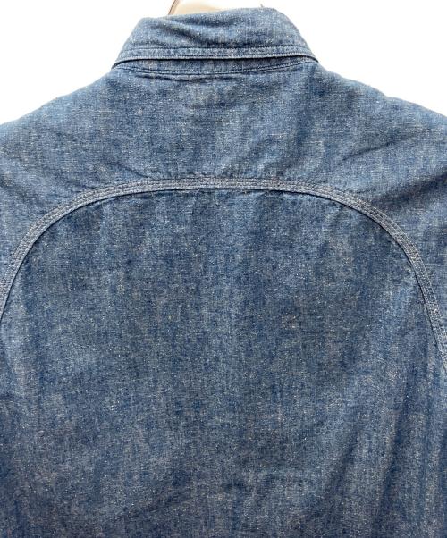 WAREHOUSE（ウエアハウス）WAREHOUSE (ウエアハウス) 長袖シャツ インディゴ サイズ:36の古着・服飾アイテム
