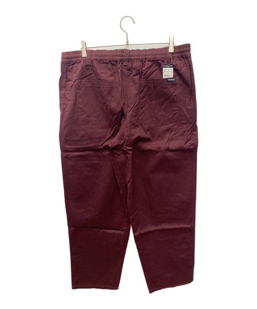 THEORIES（セオリーズ）THEORIES (セオリーズ) stamplounge-pants ワインレッド サイズ:XL 未使用品の古着・服飾アイテム