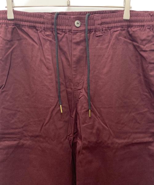 THEORIES（セオリーズ）THEORIES (セオリーズ) stamplounge-pants ワインレッド サイズ:XL 未使用品の古着・服飾アイテム