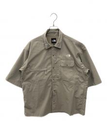 THE NORTH FACE（ザ ノース フェイス）の古着「ワークシャツ」｜ライトグレー