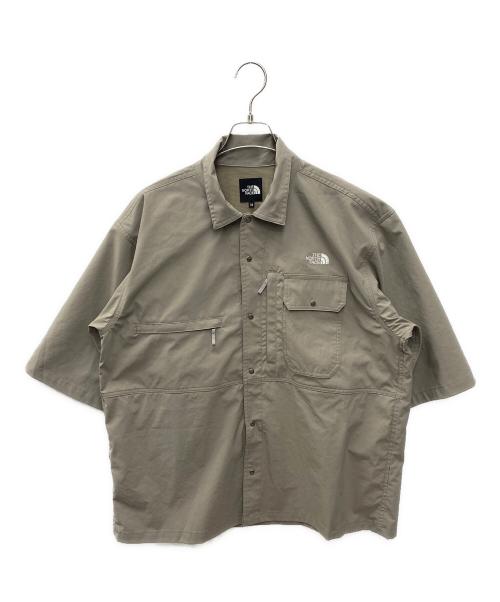 THE NORTH FACE（ザ ノース フェイス）THE NORTH FACE (ザ ノース フェイス) ワークシャツ ライトグレー サイズ:Ｍの古着・服飾アイテム