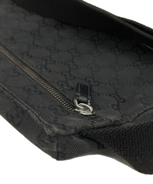 GUCCI（グッチ）GUCCI (グッチ) ウエストポーチ ブラックの古着・服飾アイテム