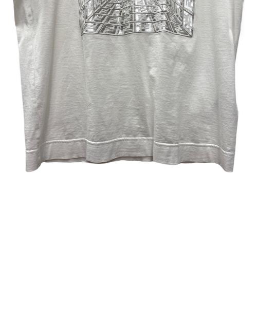 FENDI（フェンディ）FENDI (フェンディ) 半袖Tシャツ ホワイト サイズ:XSの古着・服飾アイテム