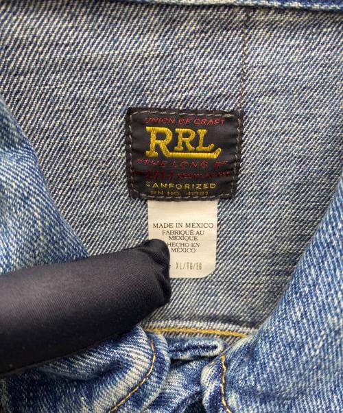 RRL（ダブルアールエル）RRL (ダブルアールエル) デニムジャケット インディゴ サイズ:XLの古着・服飾アイテム