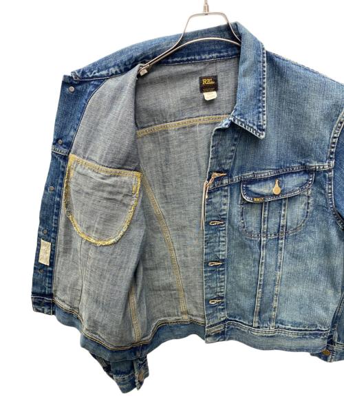 RRL（ダブルアールエル）RRL (ダブルアールエル) デニムジャケット インディゴ サイズ:XLの古着・服飾アイテム