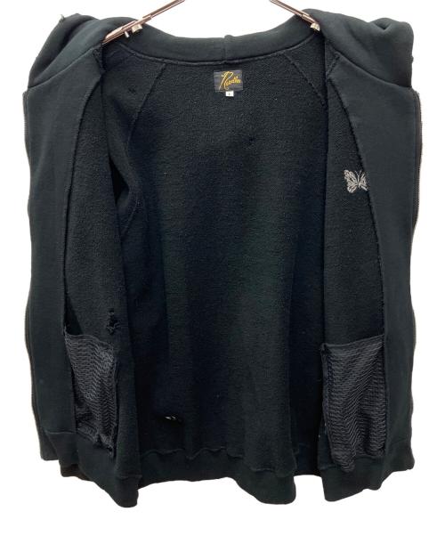 Needles（ニードルズ）Needles (ニードルズ) ジップパーカー ブラック サイズ:Ｌの古着・服飾アイテム